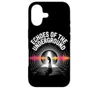 Echos de la Musique Punk Rock Underground Coque pour iPhone 17