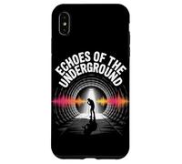 Echos de la Musique Punk Rock Underground Coque pour iPhone XS Max