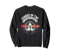 Echos de la Musique Punk Rock Underground Sweatshirt
