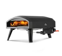 EchoSmile Four à pizza extérieur à gaz de 30,5 cm, cuisinière à pizza au propane atteint 510 °C, cuisson rapide en 60 secondes, comprend un tuyau de gaz, un bouton de contrôle de flamme, une poignée