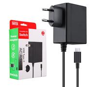 ECHTPower Adaptateur Secteur pour Console Switch/OLED/Lite, PD Chargeur Switch Support Mode TV Charger Rapide USB Type C Alimentation15V / 2.6A