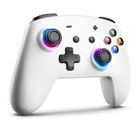ECHTPower Manette LED Compatible avec Switch 2, Manette Pro sans Fil avec Fonction Réveil/Turbo/Vibration/Macro, Compatible avec Switch/OLED/Lite