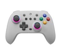 ECHTPower Manette Switch 2 Gris, 2025 Couleur Rétro Manette Switch sans Fil avec Hall Joysticks/RGB/Macro/Turbo/Vibration/6 Axes, Manette Switch Pro Bluetooth Compatible avec Switch/OLED/PC/Adroid/iOS