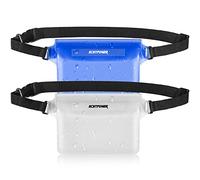 ECHTPower Sac étanche Etui Pochette Imperméable avec Sangle Réglable, Protéger Téléphone/Argent/Carte/Clé, Idéal pour Natation, Rafting, Kayak, Canotage, Camping, Randonnée, Pêche