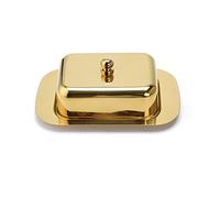 ECHTWERK Beurrier en acier inoxydable de haute qualité, beurre, avec couvercle, baratte à beurre pour le petit déjeuner et la cuisine, 250 g