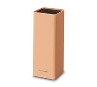 ECHTWERK Bloc à couteaux universel Square, porte-couteaux, organiseur pour couteaux de cuisine, support pratique, rangement peu encombrant pour couteaux avec insert à poils, rose saumon, 30 cm