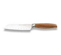ECHTWERK Couteau Santoku Edition Santoku en acier de haute qualité, couteau de cuisine, manche en bois d'acacia, acier inoxydable, longueur de la lame : 15 cm, Classic-Edition, 20 cm