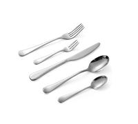 ECHTWERK Couverts de table Grado, 30 pièces, Couverts pour 6 personnes, Acier inoxydable 18/0, brillant, Set de couverts de haute qualité pour la table, lavable en machine