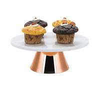 ECHTWERK Plateau à gâteaux en marbre (30 Ø, cuivre)