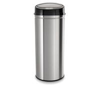 ECHTWERK Poubelle Électrique avec Capteur de Mouvement Infrarouge - Touchless, Corps en Inox, Capacité 42 Litres, INOX Brushed