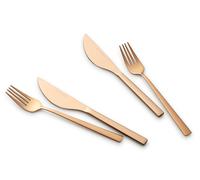 ECHTWERK Set de couverts à pizza « Bari » (bronze, 4pcs)