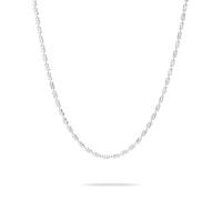 Echtzeit Collier Pendentif Bijou EJ-0010-N-45 en argent 925, 50 cm, Argent, Pas de gemme