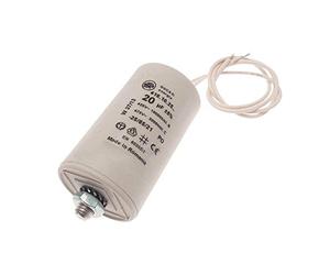 ECI Electrofarniture de rechange originale CAME 119RIR278 Condensateur 20 MF avec câbles et queue pour série BX