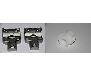 Eci - Fournitures électriques de rechange d'origine BFT Kit I100012 10002 + S100006 10005 - Mèches à vis spéculaires P1213 PHOBOS AC PHOBO S N-N BT