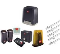 Eci - Kit portail coulissant avec moteur Deimos AC A800 230 V 800 kg 2611868 + 5 m crémaillère en métal avec fixations