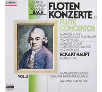 Eckart Haupt - Edition Carl Philipp Emanuel Bach, Vol. 5: Flötenkonzerte (II) [Vinyl LP] [Schallplatte]