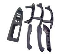 ECKBRJA 7 PCS Cadre Poignée Porte Voiture Couvercle Intérieur Panneau Interrupteurs Accessoires Pour VW Pour Touran 2003-2016 1T1 867 371 Poignées porte intérieure voiture(Noir)