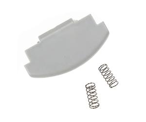 ECKBRJA Accoudoir Console Centrale L’accoudoir Voiture Clip Couvercle 3B0868445 Pour Skoda Pour Octavia 1996-2011 Poignées porte intérieure voiture(GRIS)