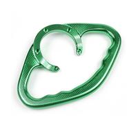 Accoudoir pour Kawasaki Z750 Z800 Z900 Z1000 Z1000R ZX1100 ZZR1200 Poignées Passager Moto Poignées Barre D'appui Réservoir Poignée Maintien Passager Moto(Vert)