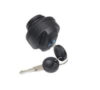 ECKBRJA Bouchon De Réservoir De Carburant De Voiture pour Peugeot 107 avec 2 Clés Bouchon de réservoir de Voiture