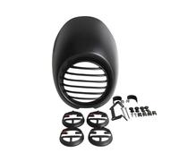 ECKBRJA Carénage Projecteur Moustiquaire Moto Grand Abat-jour Pare-brise Pour CFMOTO 450CLC 450CL-C CLC450 Protection lampe frontale(Matte Turn signal)