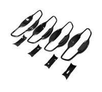 ECKBRJA Couvercle Protection Tasse Bol Poignée Porte Voiture Garniture Extérieure Pour Civic 2016 2017 2018 2019 2020 Poignées porte intérieure voiture