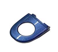 ECKBRJA Couvercle Trou Clé Poignée Porte Extérieure Gauche Pour VW Pour Polo 6RD837879 Poignées porte intérieure voiture(B)