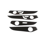 ECKBRJA Décoration Intérieure Porte Couvercle Panneaux Finition Accessoires Voitures Pour Mercedes Pour Benz W205 C GLC Classe 2014-2020 Poignées porte intérieure voiture