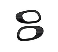 ECKBRJA Garniture Couvercle Lunette Poignée Porte Intérieure Pour Peugeot 207 206 206cc Intérieur poignée porte voiture