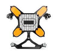 ECKBRJA Grille Protectrice Protection Protection Phare Phare Pour R 1300 GS R1300 GS GS1300 R 1300GS 2023 2024 Protection lampe frontale(Orange)