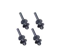 ECKBRJA Lève-vitre voiture Pour Peugeot 208 I II 205 206 306 2012 2022 2023 Coffre Arrière Colis Étagère Cordon Sangle Ficelle Clip Montage Crochet Support 699218(4 pièces)