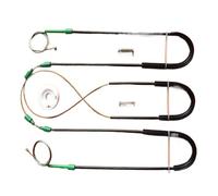 ECKBRJA Lève-vitre voiture Pour Peugeot 306 Cabriolet 1997-2002 Kit Réparation Lève-vitre Avant Gauche Côté Droit