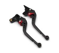 ECKBRJA Leviers d'embrayage de Frein de Moto pour KYMCO AK550 AK 550 2017-2020 Accessoires Moto Leviers d'embrayage Frein Courts/Longs(Longue Noire)