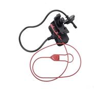 ECKBRJA Moteur Verrouillage Bouchon Réservoir Carburant Pour Skoda Pour Rapid 2012-2020 5C6810773A 5C6810773B 5C6810773H Poignées porte intérieure voiture