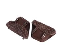 ECKBRJA Moto pour B&MW R1200GS Sacoche Moto Rangement Bagages Sacs Latéraux D’Outils en Cuir(D)