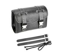 ECKBRJA Moto pour Sacoches Moto Universelles pour B&MW Sacoche Fourche Pochette À Bagages Sacoche À Outils Latérale Sacoche Selle(Petite Taille)