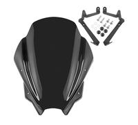 ECKBRJA Moto pour Suzuki GSX-8S 2023 2024 GSX8S GSX 8S 8 S Moto Air Pare-Brise Bouclier Déflecteur Accessoires Pare-Brise Pare-Brise Accessoires(Fumée)