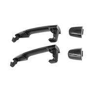 ECKBRJA Poignée porte voiture 2003 2004 2005 2006 2007 2008 Pour Pontiac Pour Vibe 69211-AA010 FL FR 69211-AA020 RL RR Poignées Porte Extérieures(2x 69211-AA020 RL RR)