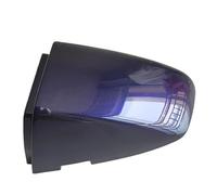 ECKBRJA Poignée porte voiture 5G1837879 Pour Superb Pour Octavia Porte-serrure Poignée Avant Gauche Verrou Porte Couvercle Bouchon Cylindre LHD(Bleu tempête)