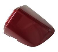 ECKBRJA Poignée porte voiture Cache-cylindre Serrure Poignée Porte Avant Gauche Pour Seat Pour Alhambra 2010-2015 1K8837879 5KD837879(Emma Rouge)