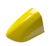 ECKBRJA Poignée porte voiture Cache Poignée Porte Avant Gauche Extérieure LH Capuchon Serrure arniture Lunette Voiture Pour Mustang Mk6 2015-2020(Triple Yellow)