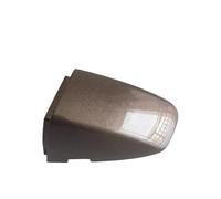 ECKBRJA Poignée porte voiture Couvercle Bouchon Chapeau Cylindre Poignée Avant Gauche Porte Pour VW Pour Golf 7 MK7 GTI R-Line T-Roc 5G1837879(LF8V-Mars Brown)