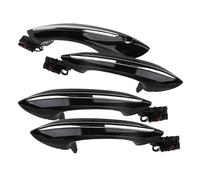 ECKBRJA Poignée porte voiture Ensemble Poignées Porte D'accès Confort Extérieur Pour Séries 5 6 7 F07 F10 F11 F06 F12 F13 F01 F02 51217231931