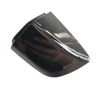 ECKBRJA Poignée porte voiture Garniture Cache-cylindre Serrure Poignée Porte Avant Gauche Pour Seat Pour Alhambra 2010 2011 2012 2013 2014 2015 1K8837879(Dark Black-LC9X)