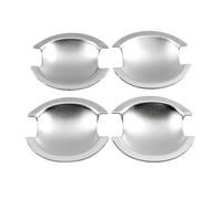 ECKBRJA Poignée porte voiture Garniture Cache Poignée Porte Latérale Pour Mitsubishi Pour Outlander 2007-2013(Door Bowl Covers)