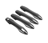 ECKBRJA Poignée porte voiture Housses Poignées Porte Extérieures Protection Contre Les Rayures Pour Mazda2 Hybrid XP210 2020-2024(H)