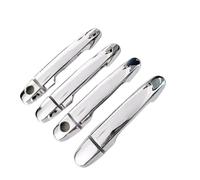 ECKBRJA Poignée porte voiture Poignée Porte ABS Pour Toyota Pour Yaris 2006-2013 Cache Protection(B)