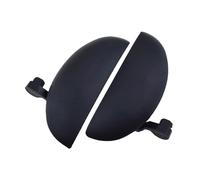 ECKBRJA Poignée porte voiture Poignée Porte Extérieure Pour Peugeot 107 2005 2006 2007 2008 2009 2010 2011 2012 2013 2014(2 Rear LH RH)