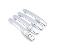 ECKBRJA Poignée porte voiture Pour Citroën C1 2014 2015 2016 2017 2018 2019 2020 2021 Garniture Autocollante Poignées Porte Extérieures(2 boutons 4 portes)