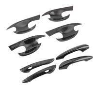 ECKBRJA Poignée porte voiture Pour Mazda 3 Pour Axela 2019 2020 2021 2022 2023 2024 Garniture Décorative Couvercle Cuvette Poignée Porte(B)